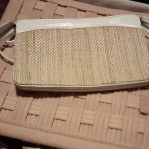 Elegant Cream and White Women's Bag